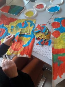 colorare i pezzi